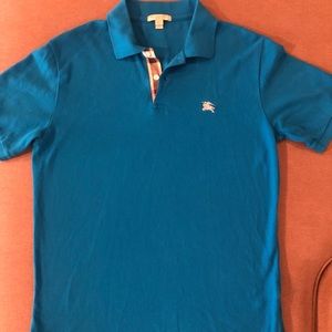Men’s Burberry Brit Short Sleeve Knit Polo Shirt